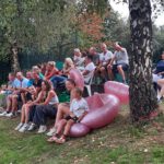 Zahlreiches Publikum...